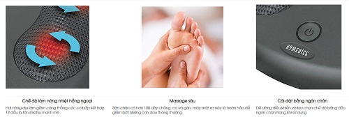 May massage chan Shiatsu HoMedics FMS-230H-EU